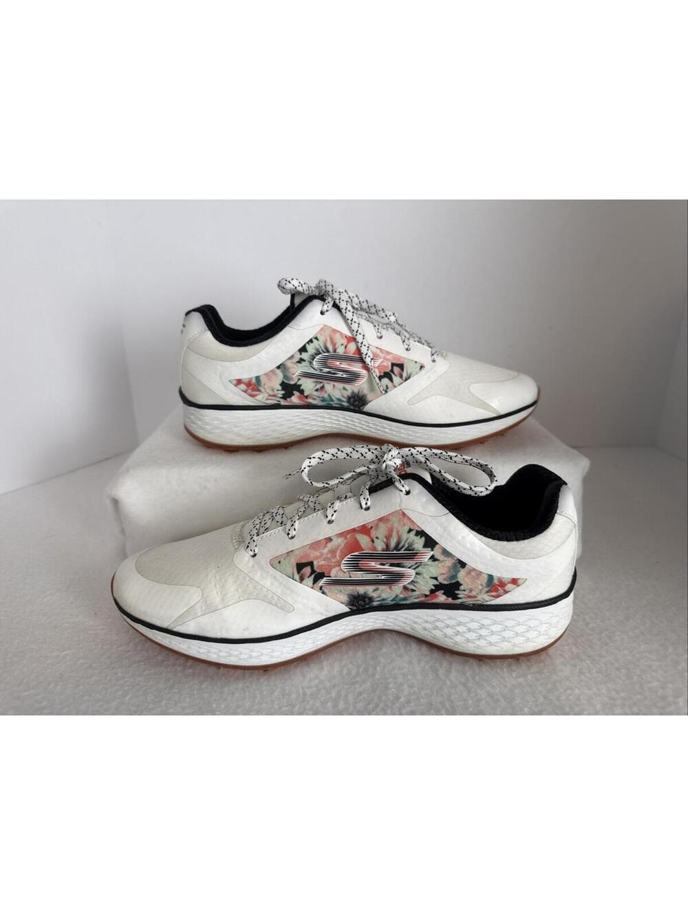 Skechers Women's Go Golf Spikeless Birdie Tropic Golf Shoe Size 9 Style 14854